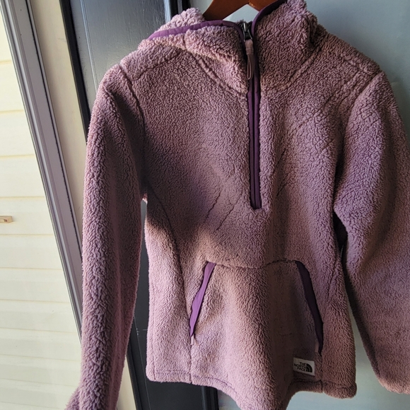 The North Face Womens Jacket CAMPSHIRE Pullover Hoodie 1/2 Zip Fleece Jacket S/P - Picture 12 of 12